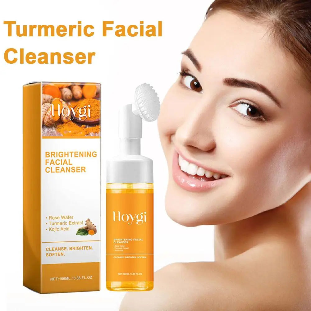 Turmeric Facial Wash With Brush